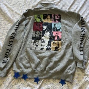 Taylor Swift The Eras Tour Official Quarter Zip
Up Merchandise